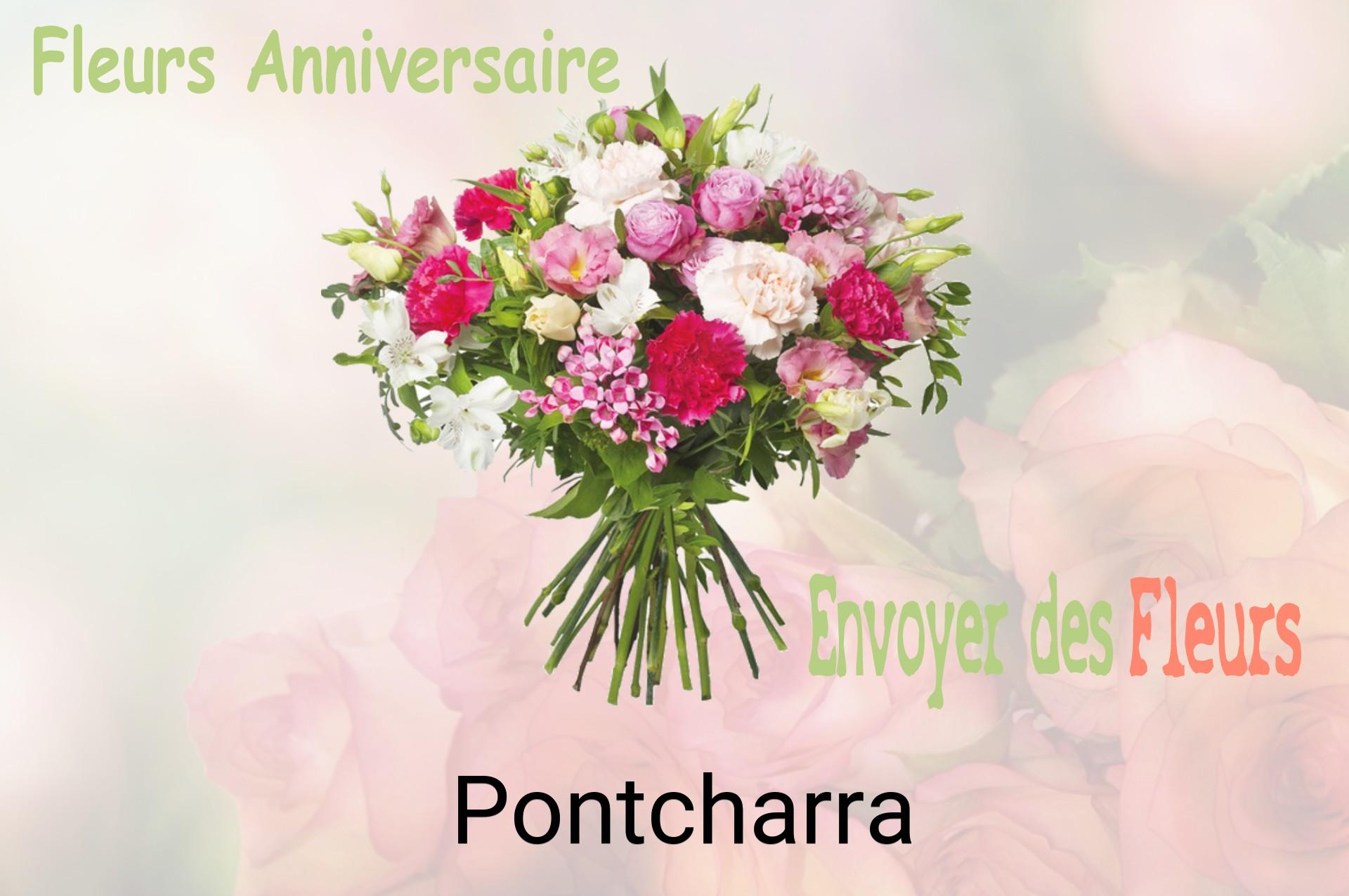 Bouquet de fleurs d’anniversaire livré à Pontcharra